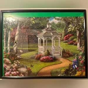1000 piece puzzle framed